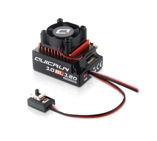 Бесколлекторный регулятор Hobbywing QUICRUN-10BL120-SENSORED (120A-760A, 1/10)