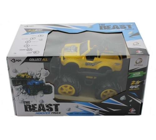 Р/У внедорожник Monster Truck Pickup Mars в ассортименте 1/14 + свет + звук