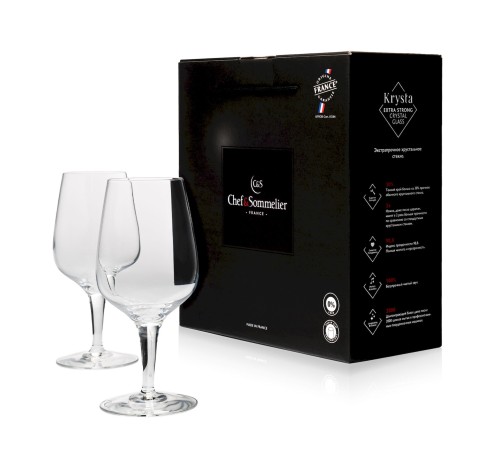Бокалы для вина Chef&Sommelier Sublym Ballon 350 мл. / 2 шт. в п/у.