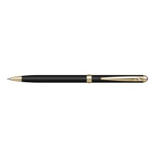 Ручка шариковая Pierre Cardin SLIM. Цвет - черный. Упаковка Е