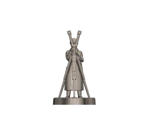 Сборные солдатики ZVEZDA Немецкий штаб в зимней форме, 1/72