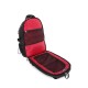 Рюкзак WENGER, 15”, чёрный/красный, полиэстер 900D/М2 добби, 34x23x48 см, 38 л