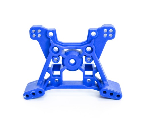 Стойка крепления передних амортизаторов  для Remo Hobby MMAX, EX3 1/10, тюнинг, синяя