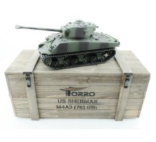 Радиоуправляемый танк Torro Sherman M4A3 76mm 1/16 ИК-пушка V3.0 2.4G RTR