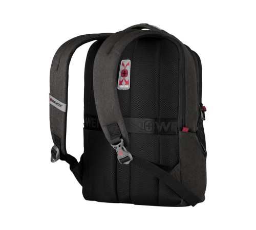 Рюкзак WENGER MX Professional 16”, серый, 100% полиэстер, 33х21х45 см, 21 л