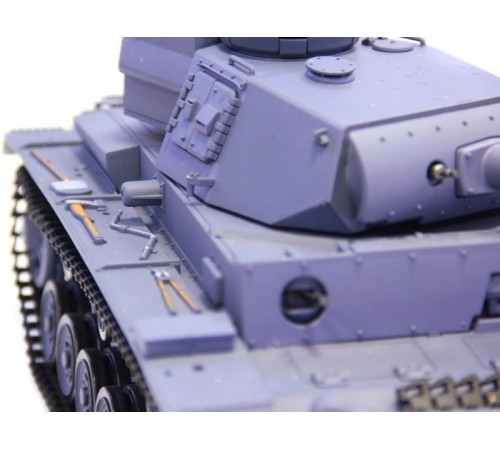 Р/У танк Heng Long 1/16 Panzerkampfwagen III (Германия) 2.4G RTR темно-серый