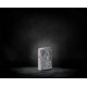 Зажигалка ZIPPO Classic с покрытием Brushed Chrome, латунь/сталь, серебристая, 38x13x57 мм