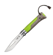 Нож Opinel №8 Outdoor Earth, зеленый, 001715