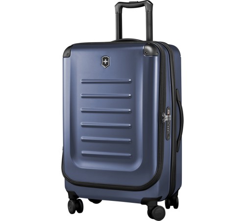 Чемодан VICTORINOX Spectra™ 2.0 Expandable, синий, поликарбонат Bayer, 45x30x69 см, 62 л