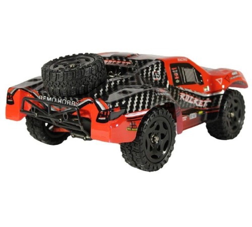 Радиоуправляемый шорт-корс Remo Hobby Rocket Brushless UPGRADE V2.0 (красный) 4WD 2.4G 1/16 RTR