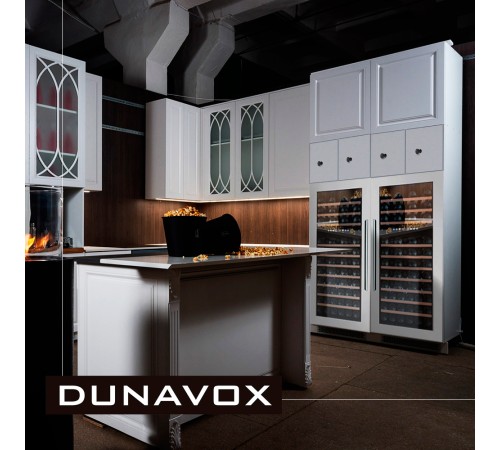 Винный шкаф Dunavox DX-74.230DW