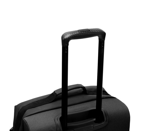 Сумка на колесах TORBER Mobi, чёрный, полиэстер 900D с PU покрытием, 60 х 38 х 25,5 см, 57 л