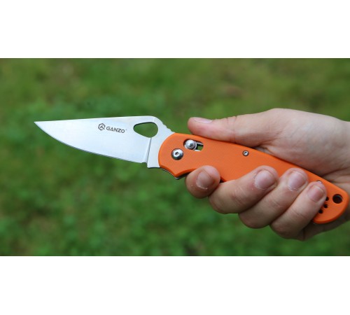 Нож Ganzo G729 оранжевый, G729-OR