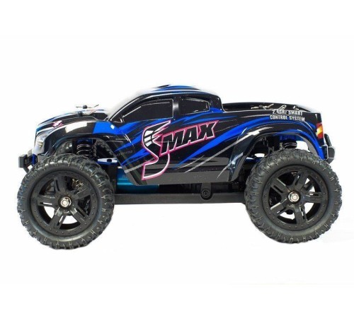 Радиоуправляемый монстр Remo Hobby SMAX Brushless (синий) 4WD 2.4G 1/16 RTR