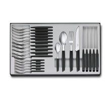 Набор из 24 столовых принадлежностей VICTORINOX Swiss Modern: 6 ножей для стейка, 6 вилок, 12 ложек