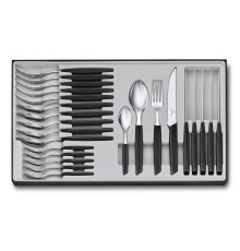 Набор из 24 столовых принадлежностей VICTORINOX Swiss Modern: 6 ножей для стейка, 6 вилок, 12 ложек