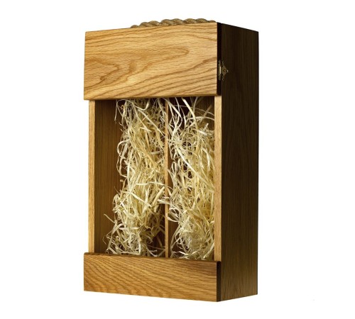 Сет Addwood из древесины дуба для двух бутылок 