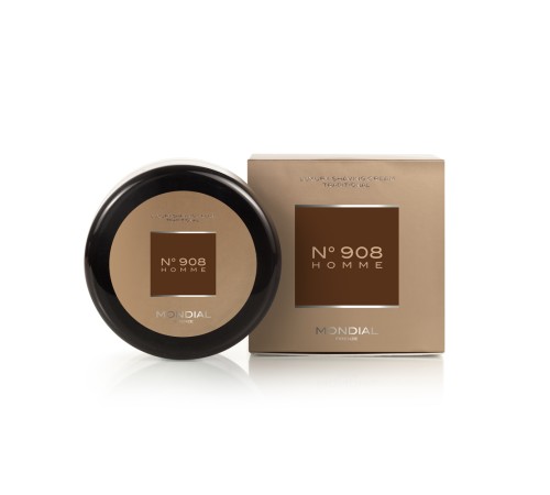 Крем для бритья в пластиковой чаше MONDIAL №908 HOMME LUXURY SHAVING CREAM TRADITIONAL, 150 мл