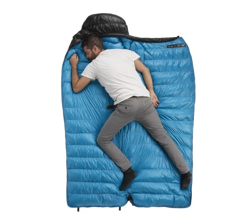 Спальный мешок Naturehike Cicada Wing CW700 CNK2450WS048 утиный пух черный L,6927595788134