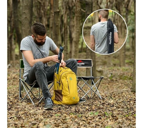 Кресло Naturehike NH16J001-J складное хаки, 6927595761854