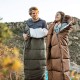 Спальный мешок Naturehike U Series Двойной хлопок осень-зима Green U350 молния слева, 6927595767238GL