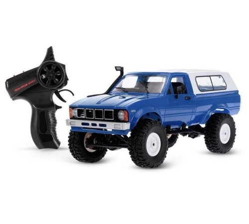 Радиоуправляемая машина WPL пикап Hilux (синяя) 4WD 2.4G 1/16 RTR