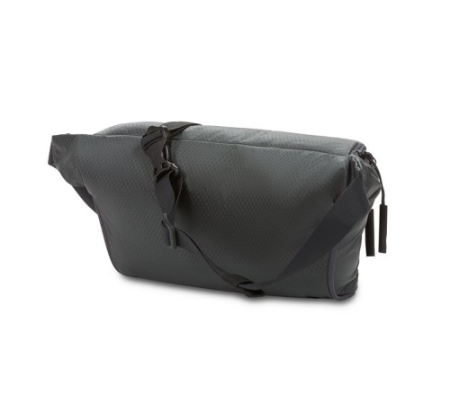 Сумка на пояс SWISSGEAR, серая, полиэстер с плетением рип-стоп, 38 x 5 x 15 см