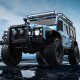 Радиоуправляемый краулер MJX Hyper Go H8H (голубой) Brushless 4WD 2.4G LED 1/8, без ЗУ и акб