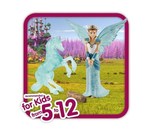 Фигурка Schleich Эльфийка Айела и ледяная статуя единорога, MOVIE