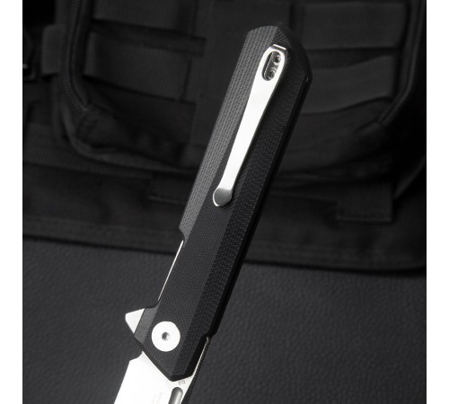 Нож Bestechman Dundee сталь D2, рукоять G10 черная