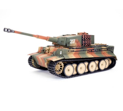 Радиоуправляемый танк Taigen 1/24 Tiger 1 (Германия, поздняя версия), для ИК боя, камуфляж  2.4G RTR
