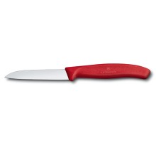 Нож для овощей VICTORINOX SwissClassic, 8 см, красный