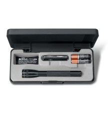Набор VICTORINOX: нож-брелок 0.6223.3 и светодиодный фонарь Mini-Maglite 12,5 см, чёрный
