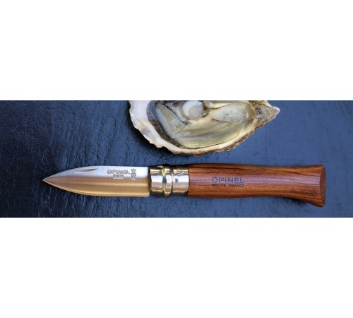 Нож Opinel №9, для устриц, нержавеющая сталь, рукоять из дерева бука, 001616