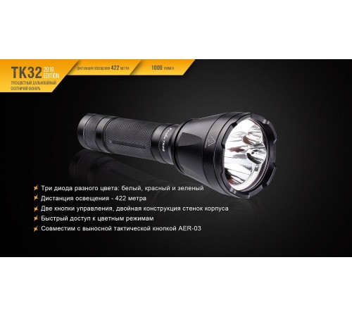 Фонарь Fenix TK32 2016