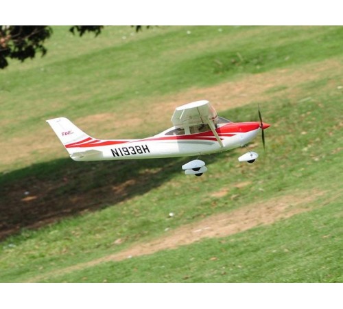 Р/У самолет Top RC Cessna 182 400 class красная 965мм PNP