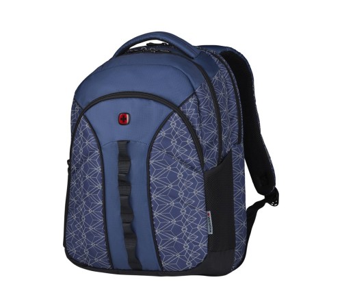 Рюкзак WENGER Sun 16'', синий со светоотражающим принтом, полиэстер, 35x27x47 см, 27 л