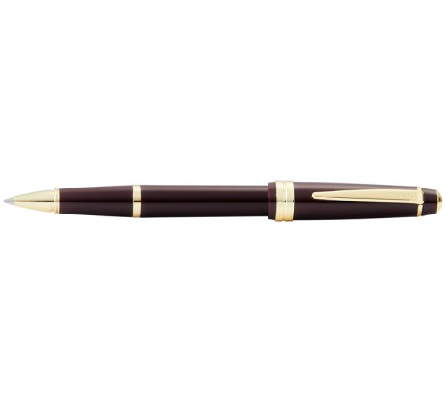 Ручка-роллер Cross Bailey Light Polished Burgundy Resin and Gold Tone