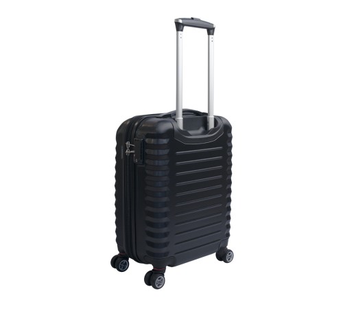 Чемодан SWISSGEAR FRIBOURG, чёрный, АБС-пластик, 37x23x54см, 35 л