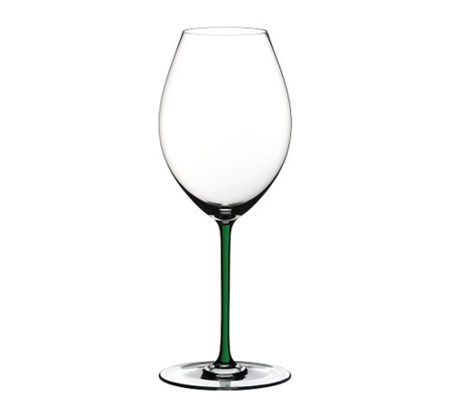 Бокал для вина Riedel Old World Syrah Fatto A Mano Green