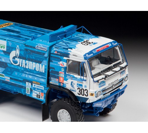 Сборная модель ZVEZDA Автомобиль KAMAZ-43509 
