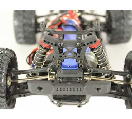 Радиоуправляемый монстр Remo Hobby SMAX Brushless V2.0 (синий) 4WD 2.4G 1/16 RTR