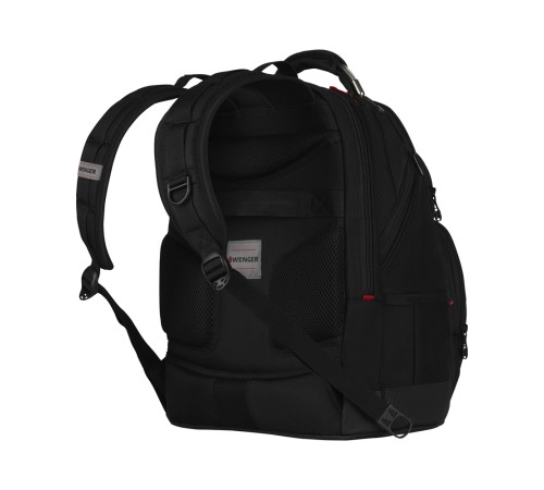 Рюкзак WENGER Synergy Pro Deluxe 16”, чёрный, полиэстер, 36x26x46 см, 26 л
