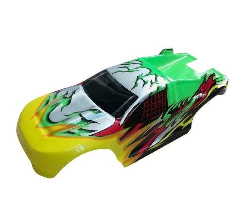 Желто-зеленый кузов для трагги Remo Hobby RH8065/8066