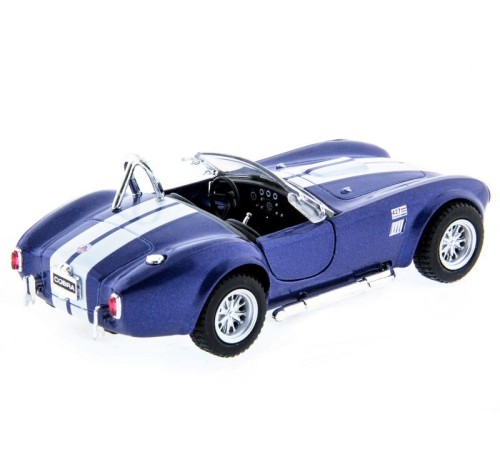 Машина Kinsmart Shelby Cobra 427 1965 инерция (1/12шт.) 1:32 б/к
