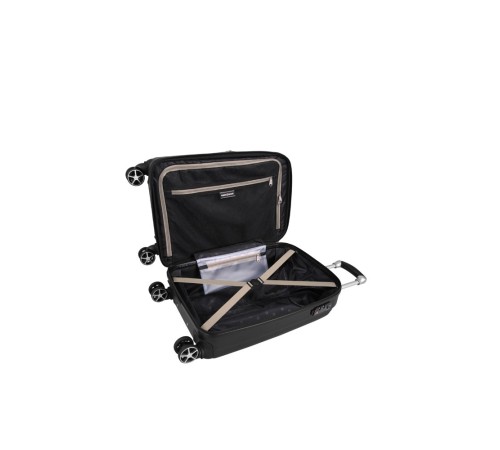 Чемодан SWISSGEAR TALLAC, черный, АБС-пластик, 35 x 25 x 55 см, 37 л