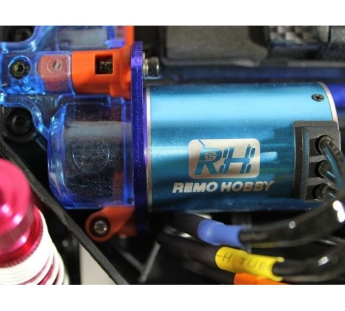 Радиоуправляемый шорт-корс Remo Hobby 9EMU Brushless (красный) 4WD 2.4G 1/8 RTR