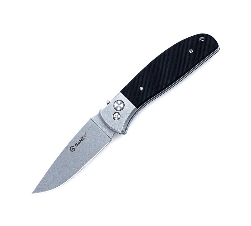 Нож Ganzo G7482 черный, G7482-BK