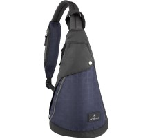 Рюкзак с одним плечевым ремнём VICTORINOX Monosling, синий, нейлон Versatek™, 23x14x41 см, 13 л