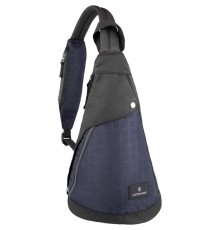 Рюкзак с одним плечевым ремнём VICTORINOX Monosling, синий, нейлон Versatek™, 23x14x41 см, 13 л